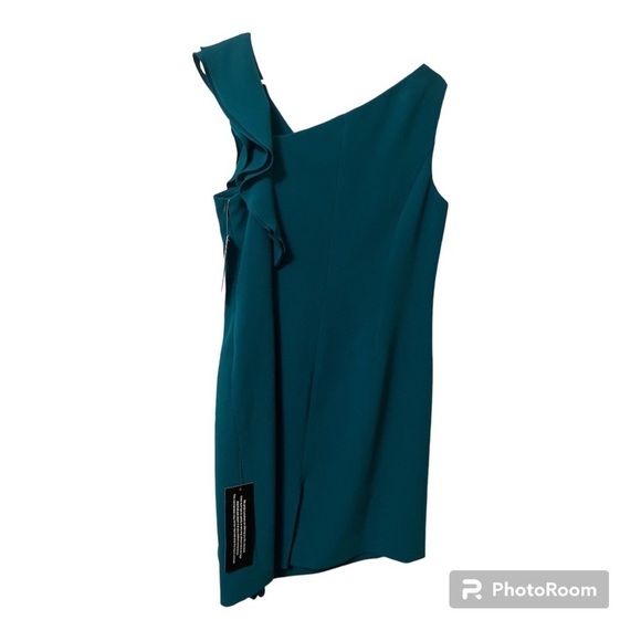 Rickie Freeman Teri Jon Ruffle Mini Dress - Picture 2 of 4